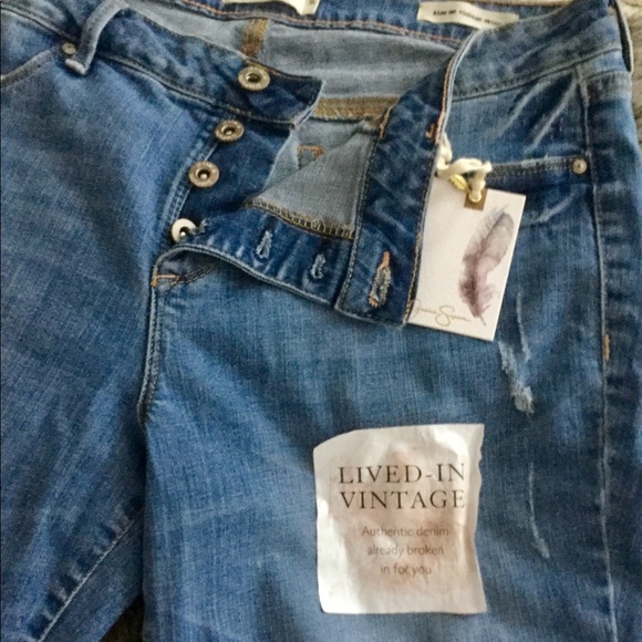 💋Jessica Simpson “Kiss Me” Vintage Skinny Jeans💋 - Picture 2 of 6